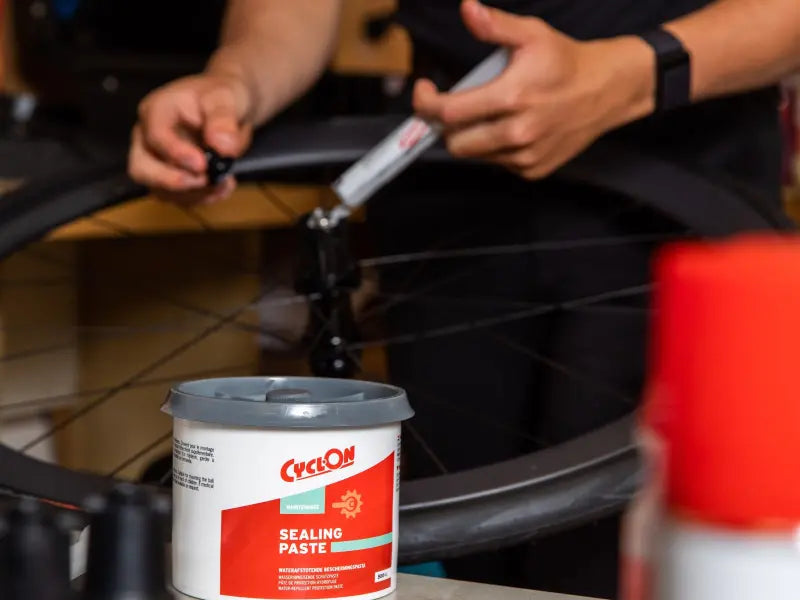 Gebruik Sealing Paste