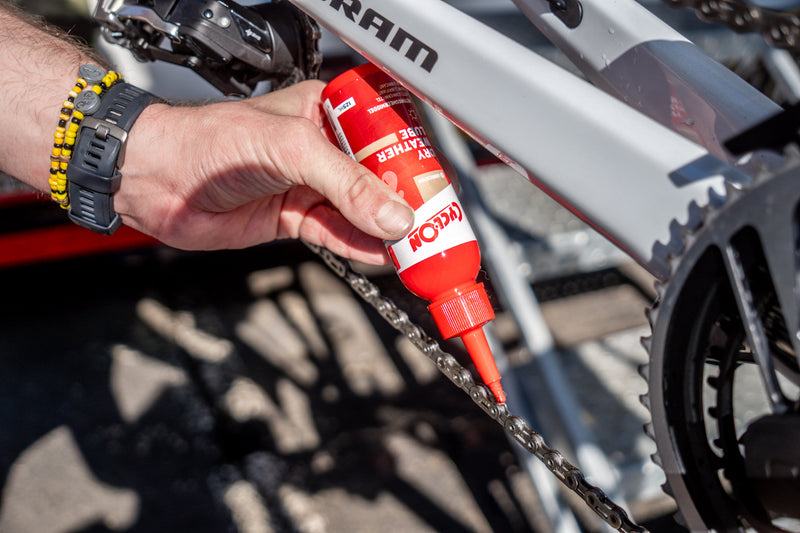 Gebruik Dry Weather Lube